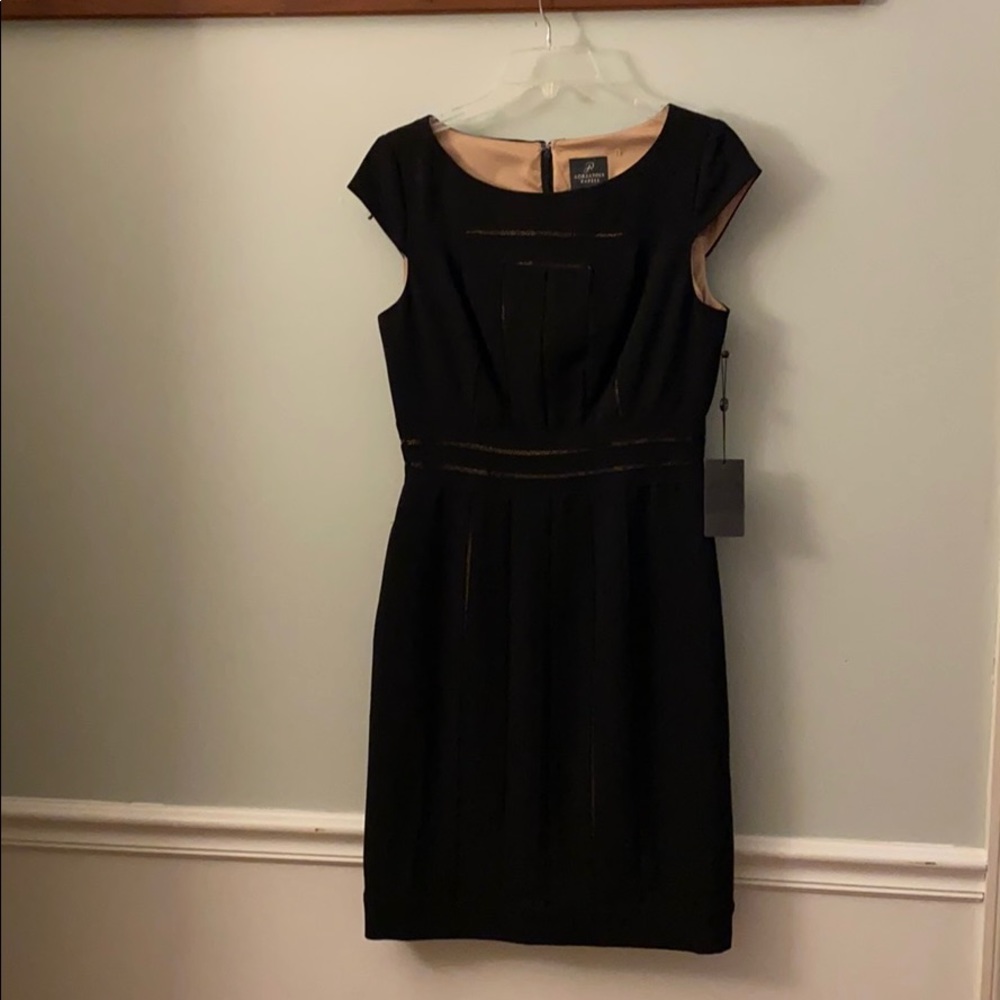 Black cocktail dress